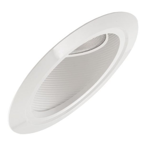 Elco Lighting 6 Super Sloped Baffle with PAR30 Gimbal Trim" EL603W